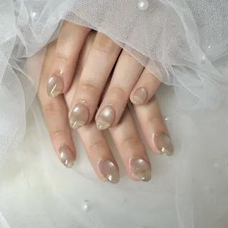 ネイル AYAKA🩵難波♡ 韓国ネイルで可愛く♡のネイルデザイン