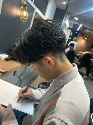 メンズ 池田隼也 メンズ/パーマのヘアスタイル