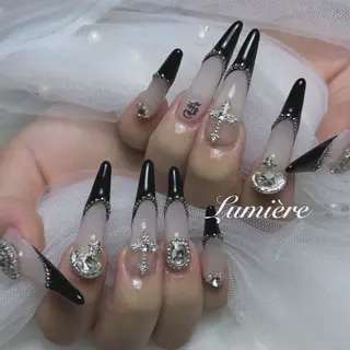 ネイル Lumière/ 超ロング/ワンホンのネイルデザイン