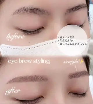 アイブロウ LAYLA  eyebrow&eyelash所属・LAYLA/ yuma ⟡.·*.のマツエク・マツパデザイン