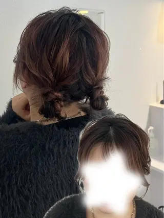 ショート ヘアアレンジ Hitomi/ 練習モデル募集中のヘアスタイル