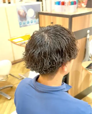 パーマ メンズ ☆★メンズ特化★☆ 川地由麿のヘアスタイル