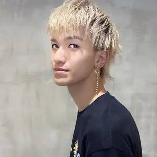 ショート カラー メンズ ill副店長 立和田純也のヘアスタイル