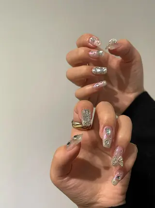 ネイル 8113 海外/y2k/韓国のネイルデザイン