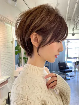 ショート ショート特化/ 似合わせカット/高津のヘアスタイル