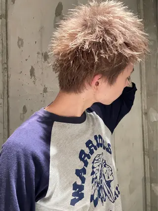 ショート メンズ sano rikitoのヘアスタイル