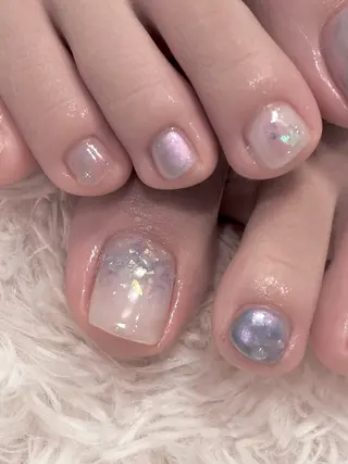 ネイル Lelole 🫧マグネット🫧のネイルデザイン