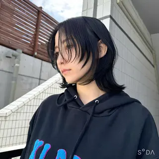 ミディアム カラー パーマ ヘアアレンジ メンズ キッズ HIROTO ・のヘアスタイル