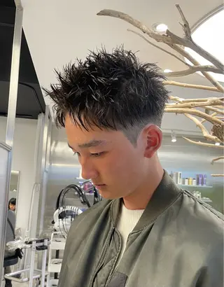 ショート メンズ 【圧倒的センス】 まる/メンズカラーのヘアスタイル