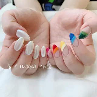 ミディアム nail jaol池袋店所属・ネイルJaol 池袋のネイルデザイン