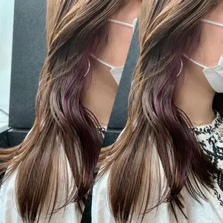 ロング 池袋ハイトーン/ ブリーチ/増田 雄太のヘアスタイル