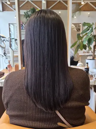 セミロング カラー 盛田 美結のヘアスタイル