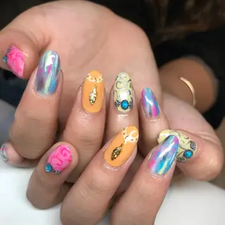 ネイル maggienail所属・Maggie Nagisaのネイルデザイン