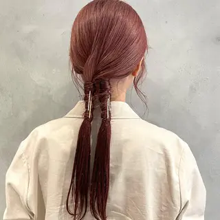 ヘアアレンジ 小濱 拓也のヘアスタイル