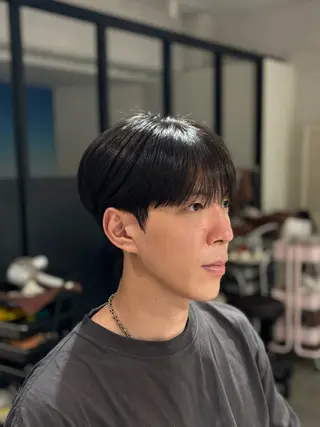 ショート メンズ 韓国メンズヘア/ ダウンパーマ/歩夢のヘアスタイル