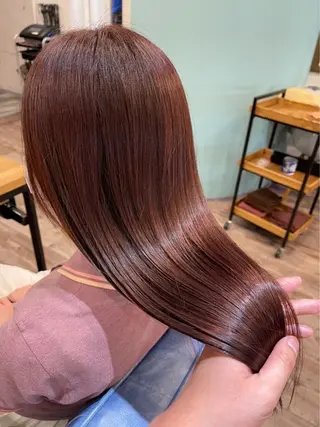 ロング カラー 佐久間 広祐のヘアスタイル