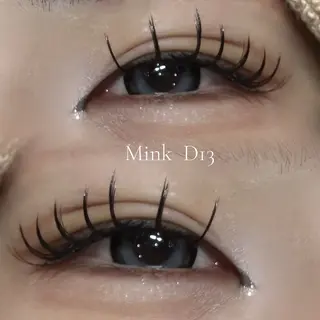 マツエク・マツパ 瀬名波 舞桜のマツエク・マツパデザイン