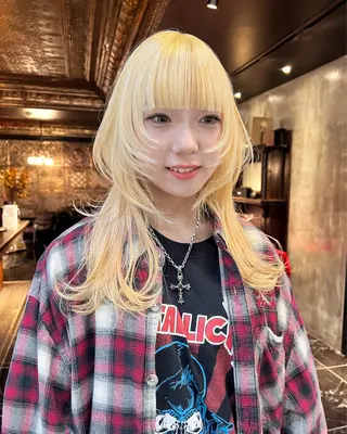 ロング カラー haco＋所属・圧倒的デザイン力 店長🎨RENAのヘアスタイル