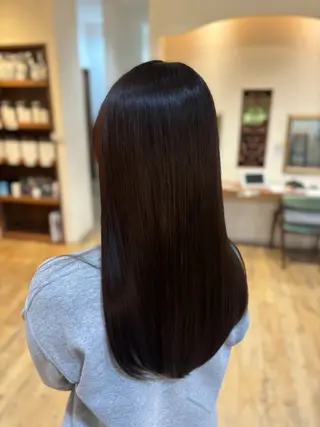 セミロング 浦野 阿貴のヘアスタイル