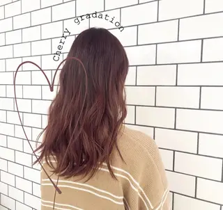 セミロング カラー お洒落パーマ/ 艶カラー/michiのヘアスタイル