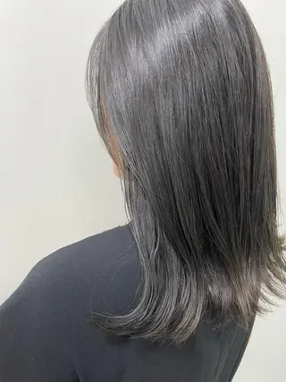 セミロング カラー 🍓 JURiA 🍓のヘアスタイル