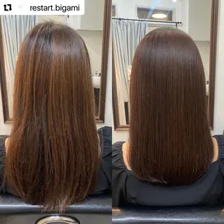 ロング Re:start所属・【髪質改善】大川 倖平のヘアスタイル