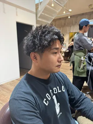 メンズ 🔅透明感カラー切田 はじめ🔆のヘアスタイル