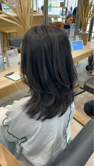 ミディアム 🌞レイヤー×カラー 前川那津美🌞のヘアスタイル