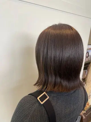 ミディアム 高橋 乙葉のヘアスタイル