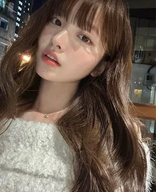 ロング カラー 🎀暖色/ラベンダー /paru🤍のヘアスタイル