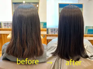 カラー 島袋 寧々のヘアスタイル