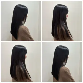 ロング カラー 暖色/ダブルカラー/ オレンジ/まどか🍊のヘアスタイル