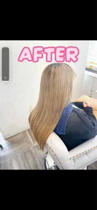 ロング 萩原 尚基のヘアスタイル