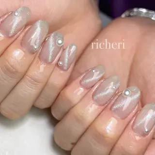 ミディアム ネイル richeri beautyのネイルデザイン