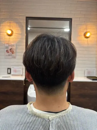 ショート メンズ 上田 美羽のヘアスタイル