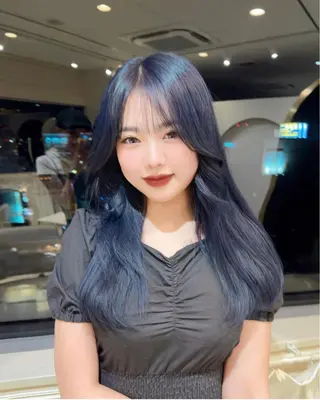 セミロング カラー FORT/ AIRIのヘアスタイル