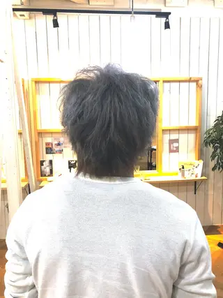 ショート カラー メンズ DEE okazakiのヘアスタイル