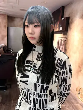 ロング カラー lot所属・大阪/心斎橋 lot mikuのヘアスタイル