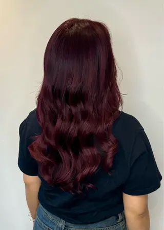 ロング エクステ/ダブル カラー/LISAのヘアスタイル