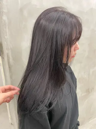 ロング レディースカラー✨ urara渋谷のヘアスタイル