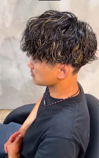 ミディアム ユウト 【メンズ限定】のヘアスタイル