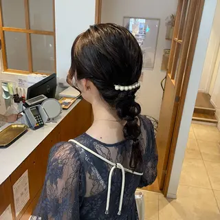 ヘアアレンジ 秋元 佳乃のヘアスタイル