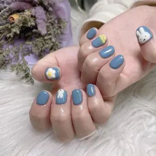 ネイル 🦋ネイルサロン ブラン🌈ゆりのネイルデザイン