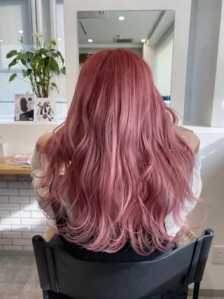 ミディアム カラー JILBLAN京都 ショート/ハイライトのヘアスタイル