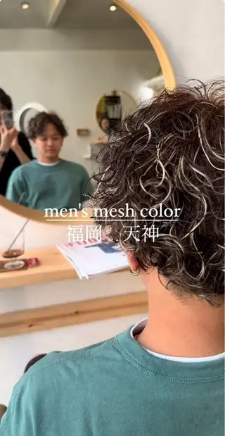 カラー メンズ メンズ指名多数!! SiLO 田島のヘアスタイル