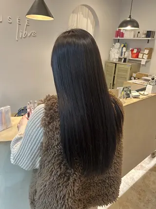 ロング カラー 川端 明莉のヘアスタイル