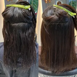 ロング パーマ 似合わせショート🌿 ボブ🫧 乾辺真悠子のヘアスタイル