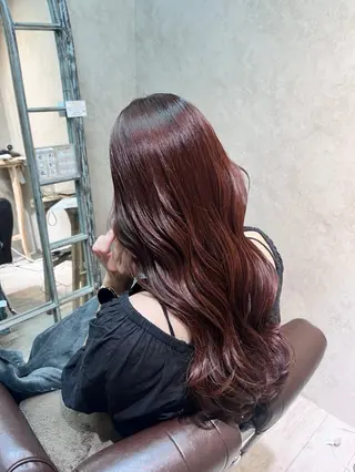 カラー こうら かすみのヘアスタイル