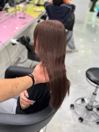 ロング カラー 大人っぽベージュ🤍 当日予約◎ヒロトのヘアスタイル