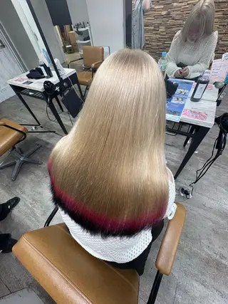 ロング カラー prizeIris所属・⛓ブリーチモデル 募集中⛓/ﾗ ﾗ ｶのヘアスタイル